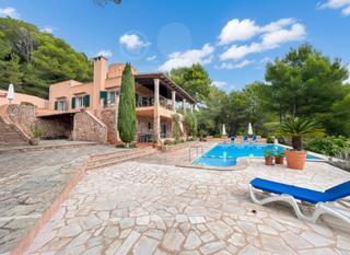 Masia a Felanitx Poble. Finca en es carritxó con vistas al mar
