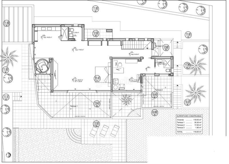 Foto 744fbab3-db43-4078-bc83-efa8b395d399. House with heating pool in Canuta Calp