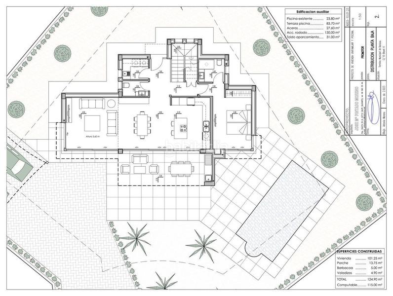 Foto 0e2d1618-9795-40d0-bbdf-846166b3f8a2. Maison avec piscine dans Cala Advocat-Baladrar Benissa
