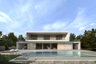 Chalet à Pueblo. Proyecto obra nueva en calpe