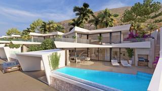 Maison à El Portet-Pla del Mar. Villa moderna vistas al mar moraira