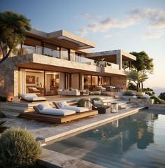 House in Las Rotas / Les Rotes. Villa contemporanea de lujo en las rotas , denia