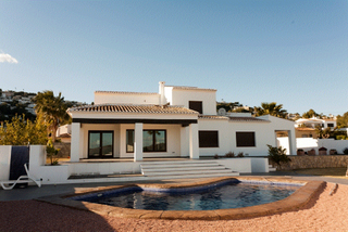 Maison à Pinar de Advocat-Cometa. Villa con vistas al mar en moraira
