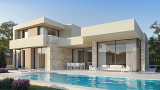 Maison à El Montgó. Villa moderna en dénia lista para entrar a vivir con piscina pri