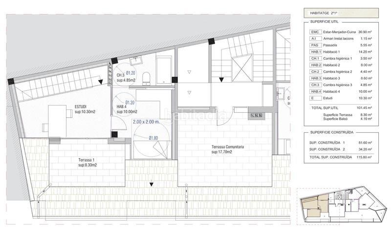 Foto 0cb4b331-25d3-4441-bcda-5fa157e615f7. Àtic a Vilanova del Camí