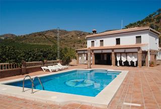 Casa a Norte - Barrio del Pilar - El Reñidero. Casa, piscina y plantación de mango
