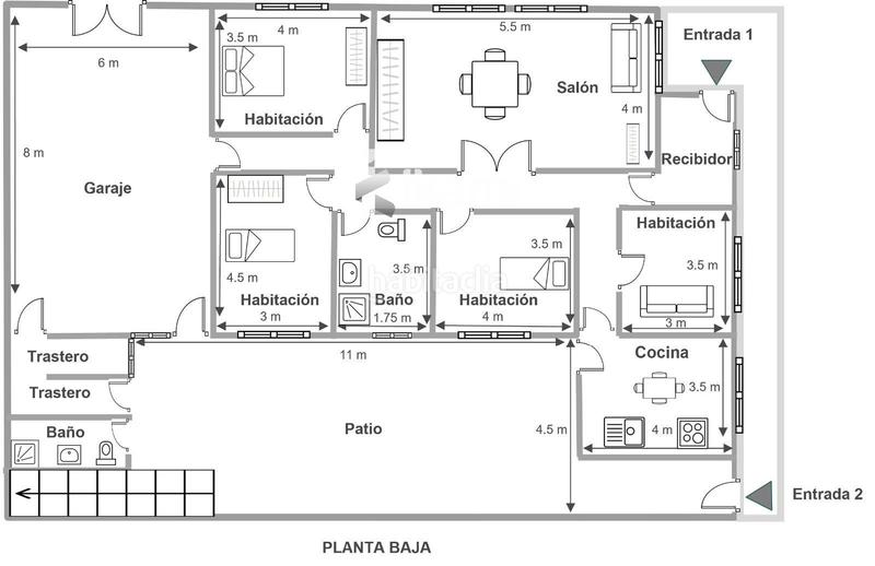 Foto 8ec5d0f5-00bb-4803-88ed-b2ff820f9ad0. Casa te presentamos un espectacular inmueble que combina comodidad, espacio y una ubicación inmejorable. en San Javier
