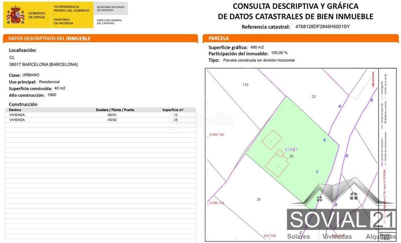 Foto 08e72272-bacb-4684-b87e-5093d5e91ba3. Terreno residencial oportunidad única en el rectoret collserola vallvidrera! en Barcelona