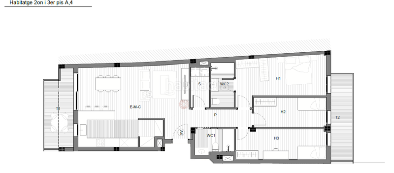 Foto f9666133-869e-446d-a304-fee61c05c4c5. Flat in de sant carles 95 in Llevant Igualada