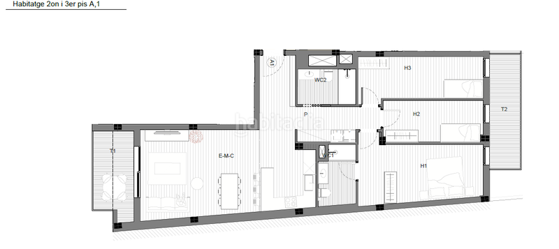 Foto 19defbfe-7fd7-4727-8f93-ff76c3ea040c. Piso pis dobra nova a en Llevant Igualada