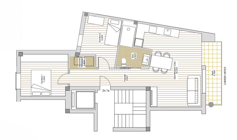 Foto 76949a8b-aac9-4df7-8102-a0a802868985. Pis amb calefacció a Centre Igualada