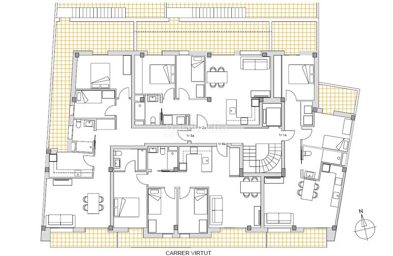 Foto 80c83c88-5023-4396-8504-83197859c02a. Flat 60m<sup>2</sup> in carrer de la virtut 11 in Centre Igualada