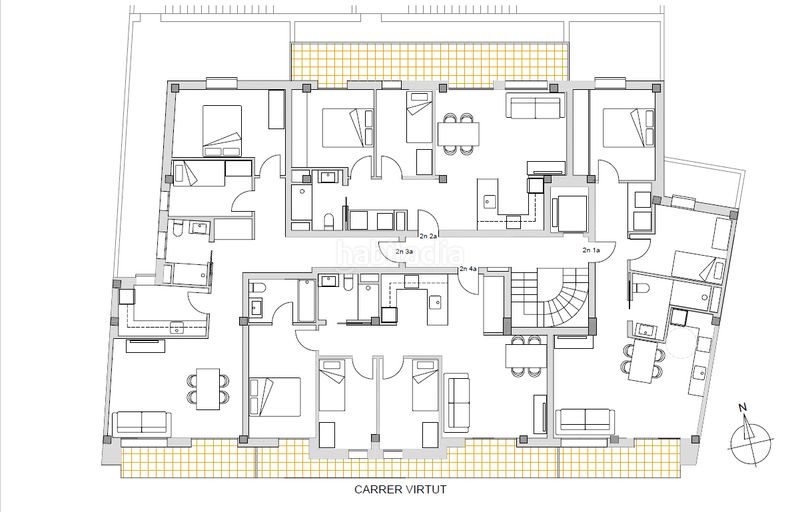 Foto b381ae43-e880-4313-bf81-ca4d4979c98d. Flat 60m<sup>2</sup> in carrer de la virtut 11 in Centre Igualada