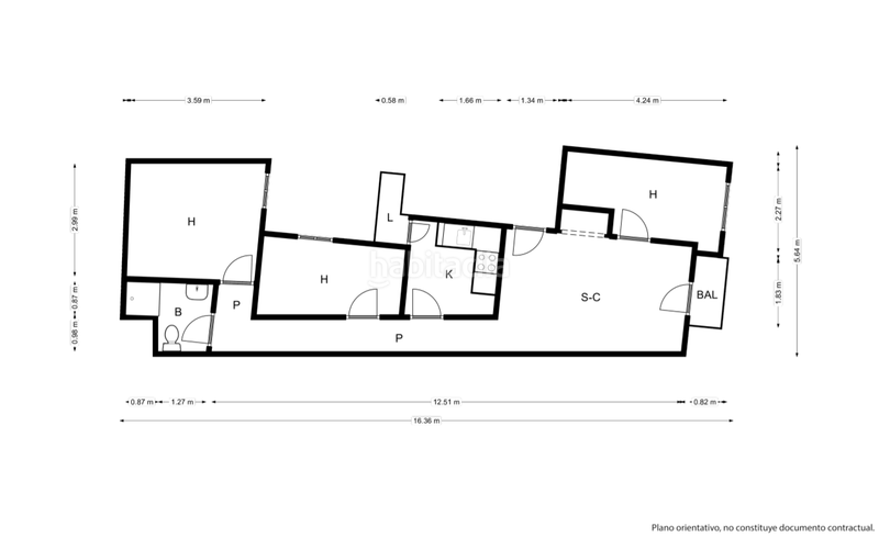 Foto 2bae80ca-c14a-44fc-b141-3cd26557d3a8. Location appartement dans Carolinas Altas Alicante
