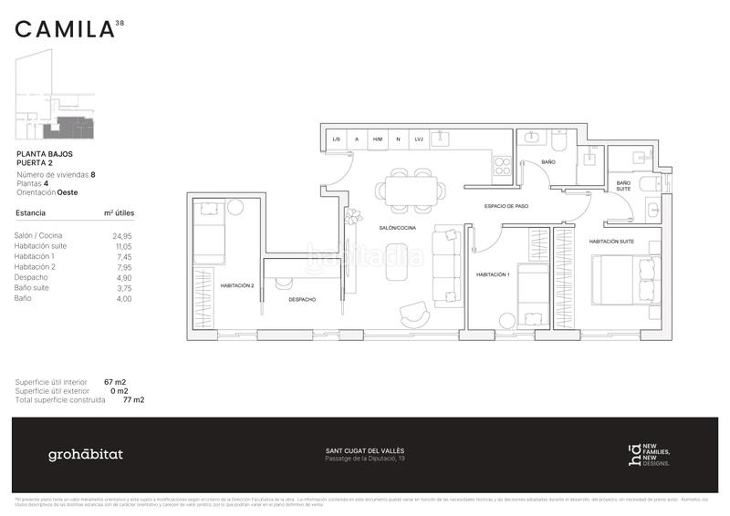 Foto 9447b91d-42f7-41df-946d-be0c18693378. Planta baja 146m<sup>2</sup> en passatge de la diputació 19 en El Coll Sant Cugat del Vallès