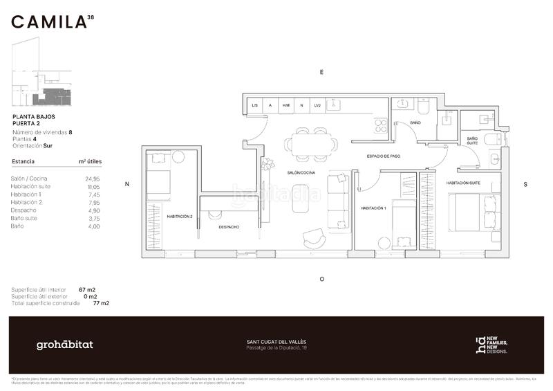 Foto 6a9f6d45-7821-40cf-aa3c-dac6d5625447. Planta baixa 77m<sup>2</sup> a passatge de la diputació 19 a El Coll Sant Cugat del Vallès