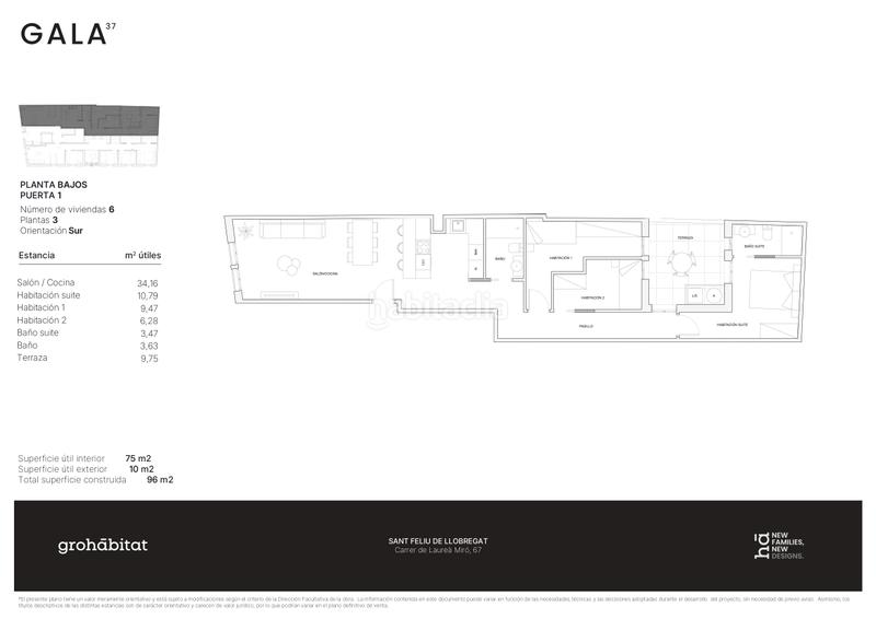 Foto 7c9cd48a-2dc2-4d68-b135-893666f9b379. Pis 90m<sup>2</sup> a carrer de laureà miró 73 a Centre-Can Nadal Sant Feliu de Llobregat