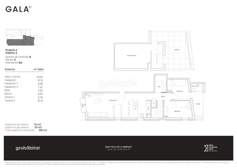 Foto dbc75af8-9b1c-429b-8772-f2a719f384a8. Appartement 97m<sup>2</sup> dans carrer de laureà miró 73 dans Centre-Can Nadal Sant Feliu de Llobregat