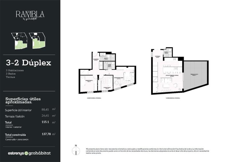 Foto 1d607f67-ac8e-4fed-b58f-7c870dc76b07. Appartement 139m<sup>2</sup> dans rambla rafael casanova 1 dans Centre Sant Boi de Llobregat