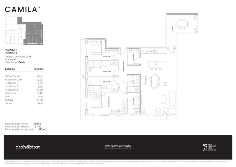 Foto a5693f77-b0e9-4dbd-8573-29a93ded89cf. Appartement 126m<sup>2</sup> dans passatge de la diputació 19 dans El Coll Sant Cugat del Vallès