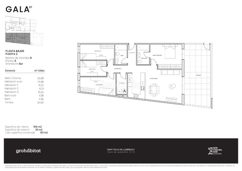 Foto 87b944fd-e8b2-4717-a660-15af99f51a41. Erdgeschoss 116m<sup>2</sup> in carrer de laureà miró 73 in Centre-Can Nadal Sant Feliu de Llobregat