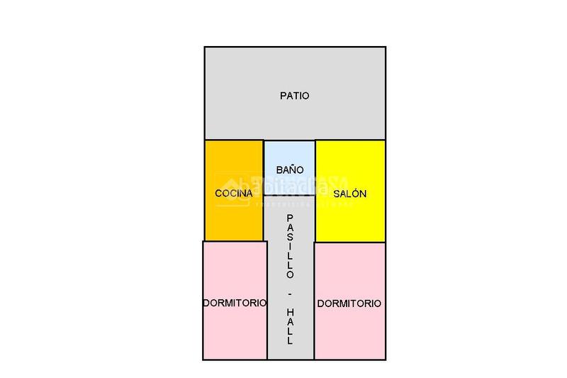 Foto 2f20f76a-0b3d-40c0-82da-c3d8cc3697f4. Casa aparellada amb calefacció a Santo Domingo Ejido (El)