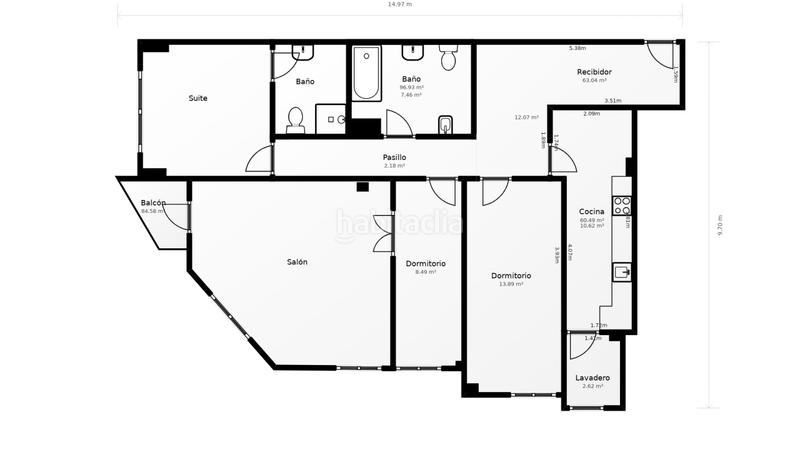 Foto a3db5f7a-fee2-45d9-abfa-8db4039c6be0. Flat with pool in Centro Puertollano