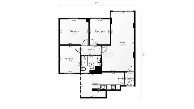 Foto 99fb6c1f-96e5-46d1-9a64-d462715bce8c. Etagenwohnung mit heizung in La Serna Fuenlabrada