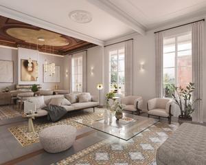 Appartement  Carrer de provena. Propiedad en finca regia con balcn y terraza.