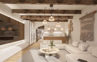 Piso  Carrer de sant roc. Con terraza privada de 25 m2