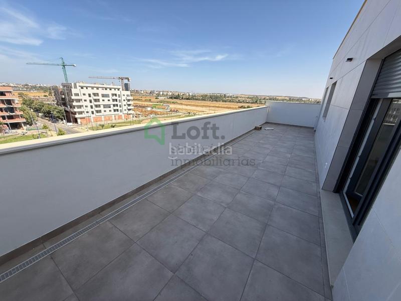 Foto 163b5546-6f1e-410b-bc99-3c8407241283. Alquiler ático fabuloso ático a estrenar con piscina, terraza y garaje en Avenida Elvas en Badajoz
