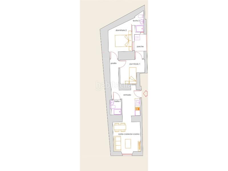 Foto 3478854f-906e-4edb-af1e-cb03dc151f3a. Appartement mit heizung in Casco Antiguo Badajoz