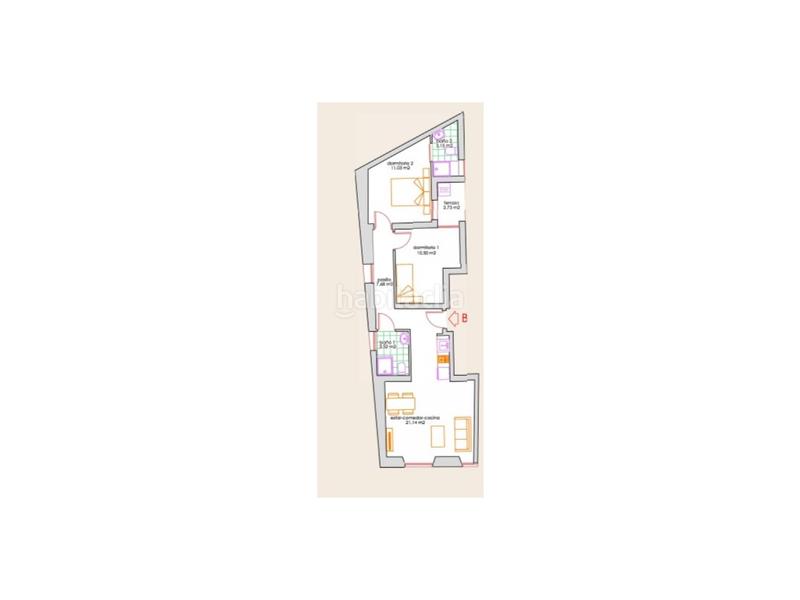 Foto 6ec09293-b11e-462d-b4f2-8590fb111aac. Appartement mit heizung in Casco Antiguo Badajoz