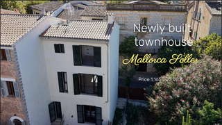 Casa a Sóller. Nueva construcción 166 m, 3 dormitorios, 3 baños, jardín, garaje