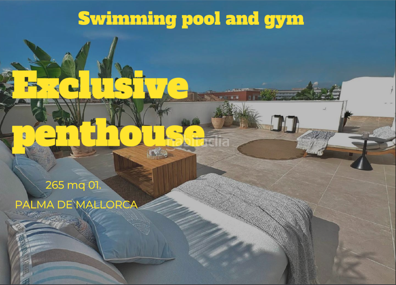 Foto 0fad12ae-27ca-416f-bc1a-b28e1d0aaa2b. Attico con riscaldamento piscina in Son Dameto Palma de Mallorca