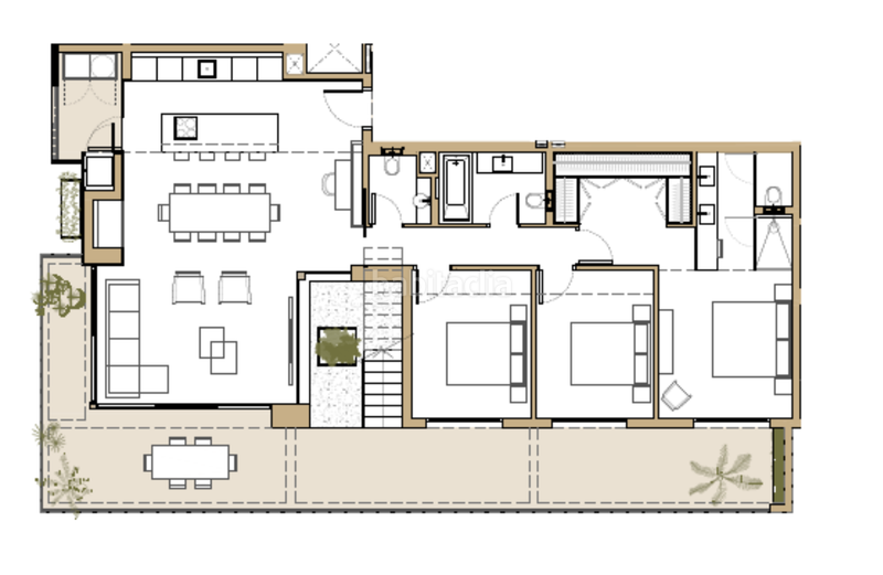 Foto c2ca561e-50e0-44be-941e-dc4cc15b8867. Attico con riscaldamento piscina in Son Dameto Palma de Mallorca