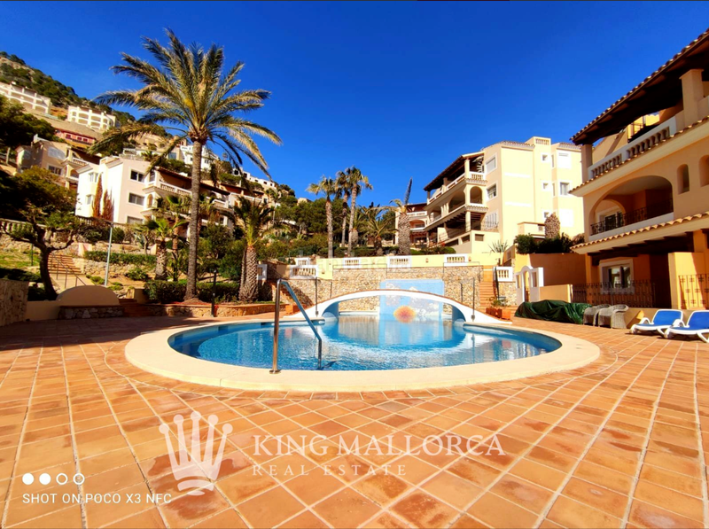 Foto ad2c673c-9873-4b97-beba-114e85722624. Alquiler apartamento en ropit 11 apartamento con 2 dormitorios, 2 baños, salón, cocina abierta y terraza cubierta con vistas al mar en porto , mallorca. en Andratx