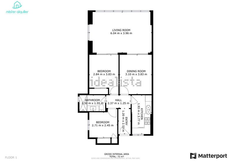 Foto 17e00516-d54a-4a51-b06d-14196207a29d. Location appartement dans avenida belgica 5 dans Juzgados - Plaza de Toros Benidorm