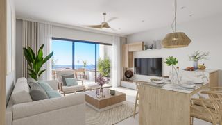Planta baixa a Los Cuarteros. Residencial de obra nueva en primera línea de playa en san pedro