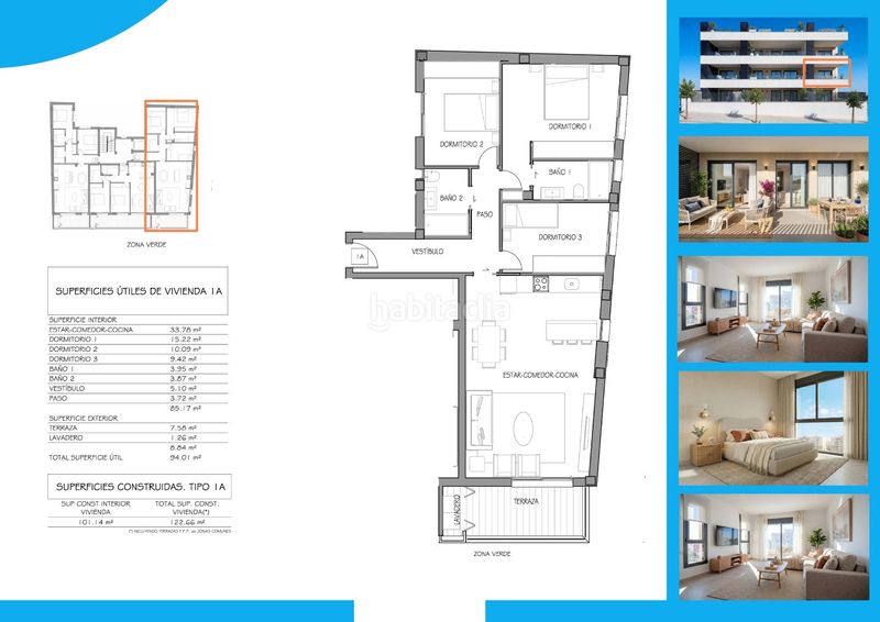 Foto ec4ffede-c238-4bda-8f43-ed0e47a2e868. Apartament amb aparcament piscina a Benijófar