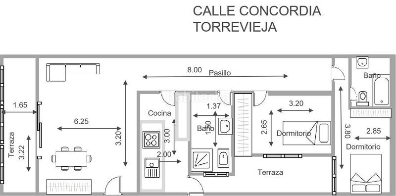 Foto fecd71c1-bcff-4e39-a6f3-b8749b6d8d0b. Apartament amb calefacció a Las Piscinas Naturales Torrevieja