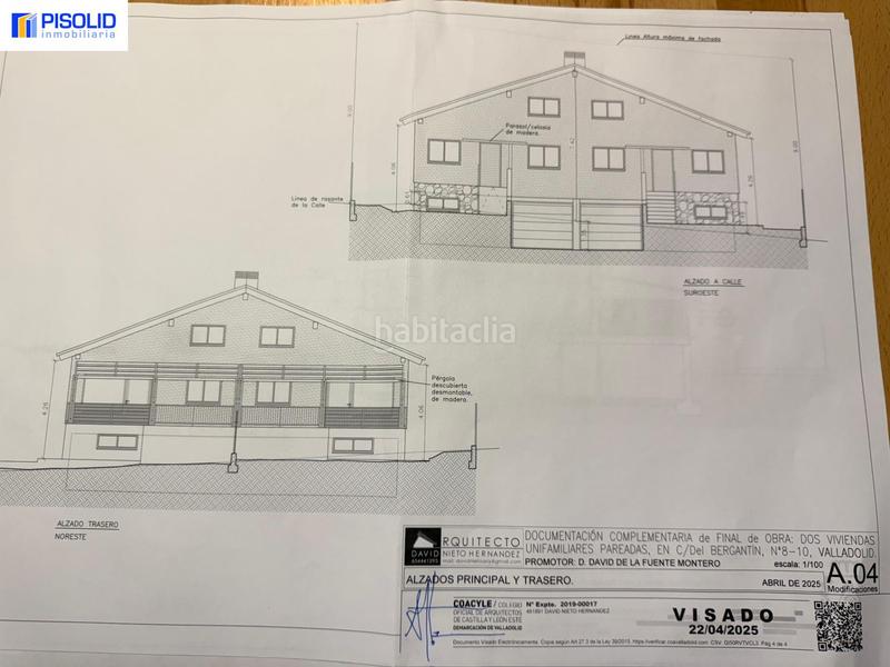 Foto b37cd305-6bf9-4dfe-888d-1456e41654b7. Maison jumelée avec parking piscine dans El Berrocal Valladolid