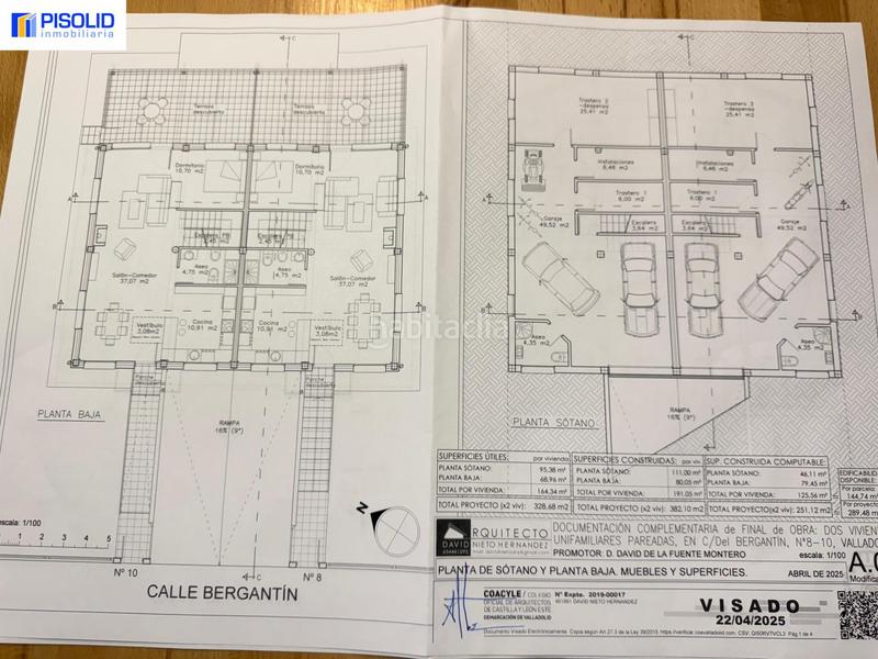 Foto e1fc16fd-24e5-4e43-ac06-d0082f92c856. Maison jumelée avec parking piscine dans El Berrocal Valladolid