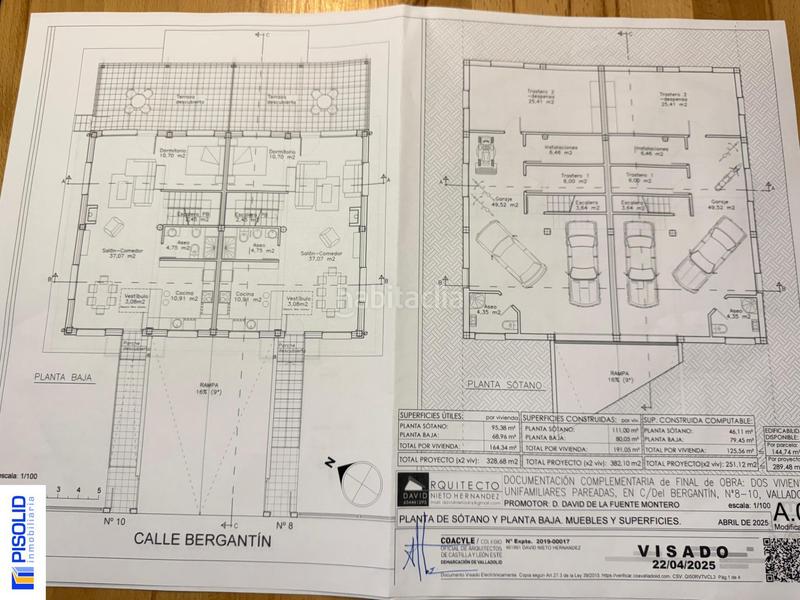 Foto 4ca7dab5-dc73-4dd6-81f0-6edbb8d34a9e. Maison jumelée avec parking piscine dans El Berrocal Valladolid