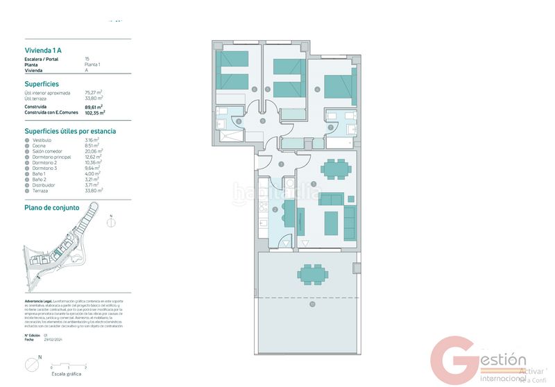 Foto db070333-42e0-44c7-b0db-9d68f4ebcdfa. Apartament amb calefacció aparcament piscina a Velilla - Velilla Taramay Almuñécar