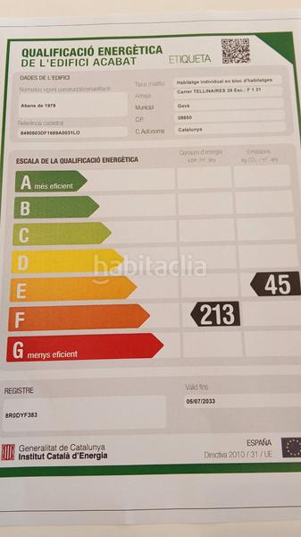 Foto fc1a1f68-f8e1-48f1-9f2b-519e827665a3. Lloguer apartament amb calefacció aparcament piscina a Gavà