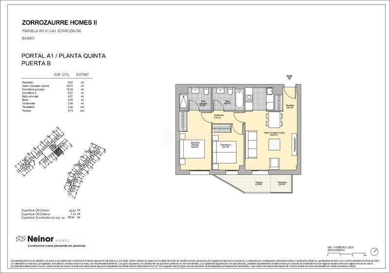 Foto 121ec32d-2664-4b19-a130-b152ee7da6c8. Etagenwohnung in prolongacion sur isla de zorrozaure in Bilbao