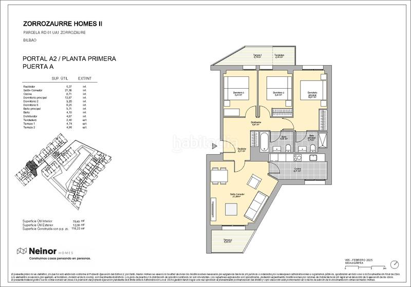 Foto 0e45bc5f-43a4-40ee-a5aa-eeae403db6eb. Flat 118m<sup>2</sup> in paraje sur isla de zorrozaurre 0 in San Pedro de Deusto - La Ribera Bilbao