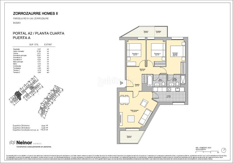 Foto 34a924f5-a872-4806-aed9-78837baff906. Appartement 118m<sup>2</sup> dans paraje sur isla de zorrozaurre 0 dans Bilbao