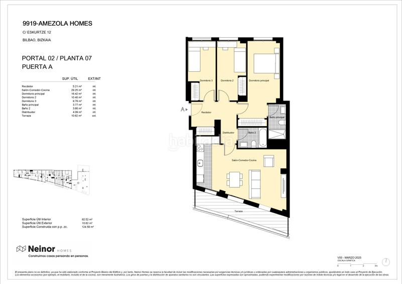 Foto 3bc90941-1450-4fbe-9bca-46172beeb2dd. Appartement 124m<sup>2</sup> dans calle eskurtze 12 dans Iralabarri Bilbao